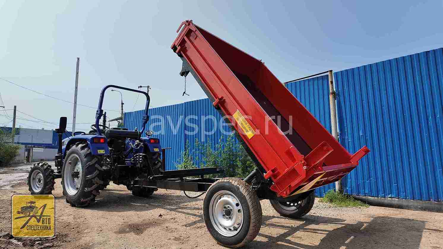 Прицеп Уралец П03.00.400 (самосвальный)